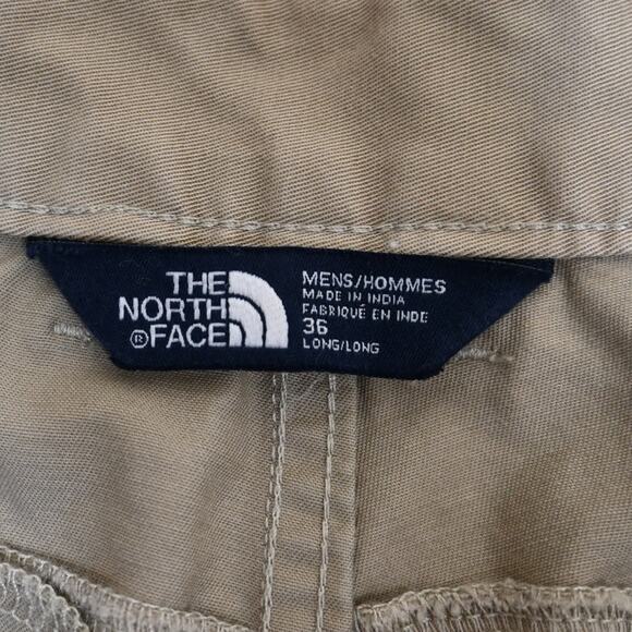 The North Face Mens 36 Long Tan Khaki Pants - Picture 9 of 10